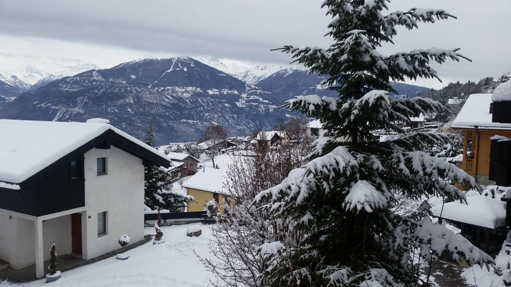 Mollens Chalet Apartman Crans-Montana Kültér fotó