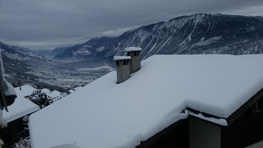 Mollens Chalet Apartman Crans-Montana Kültér fotó