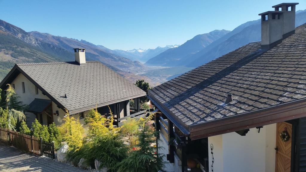 Mollens Chalet Apartman Crans-Montana Kültér fotó