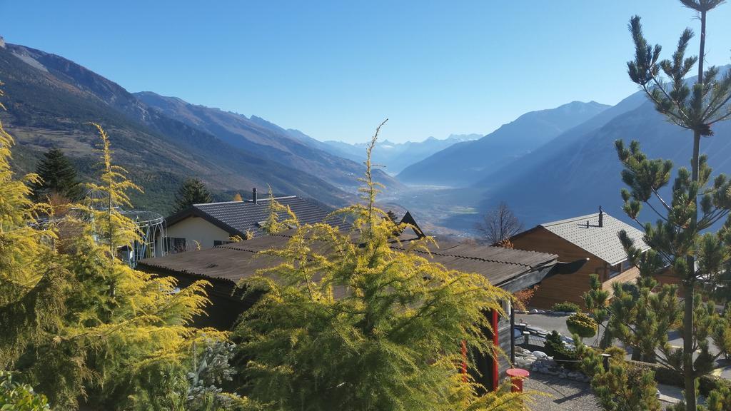 Mollens Chalet Apartman Crans-Montana Kültér fotó