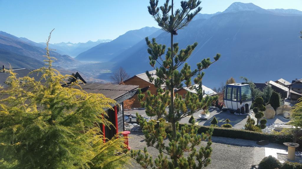 Mollens Chalet Apartman Crans-Montana Kültér fotó