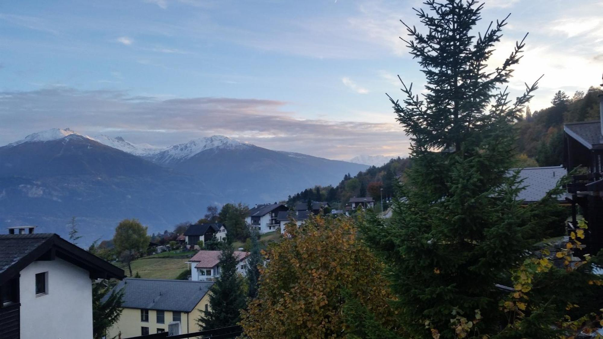 Mollens Chalet Apartman Crans-Montana Kültér fotó