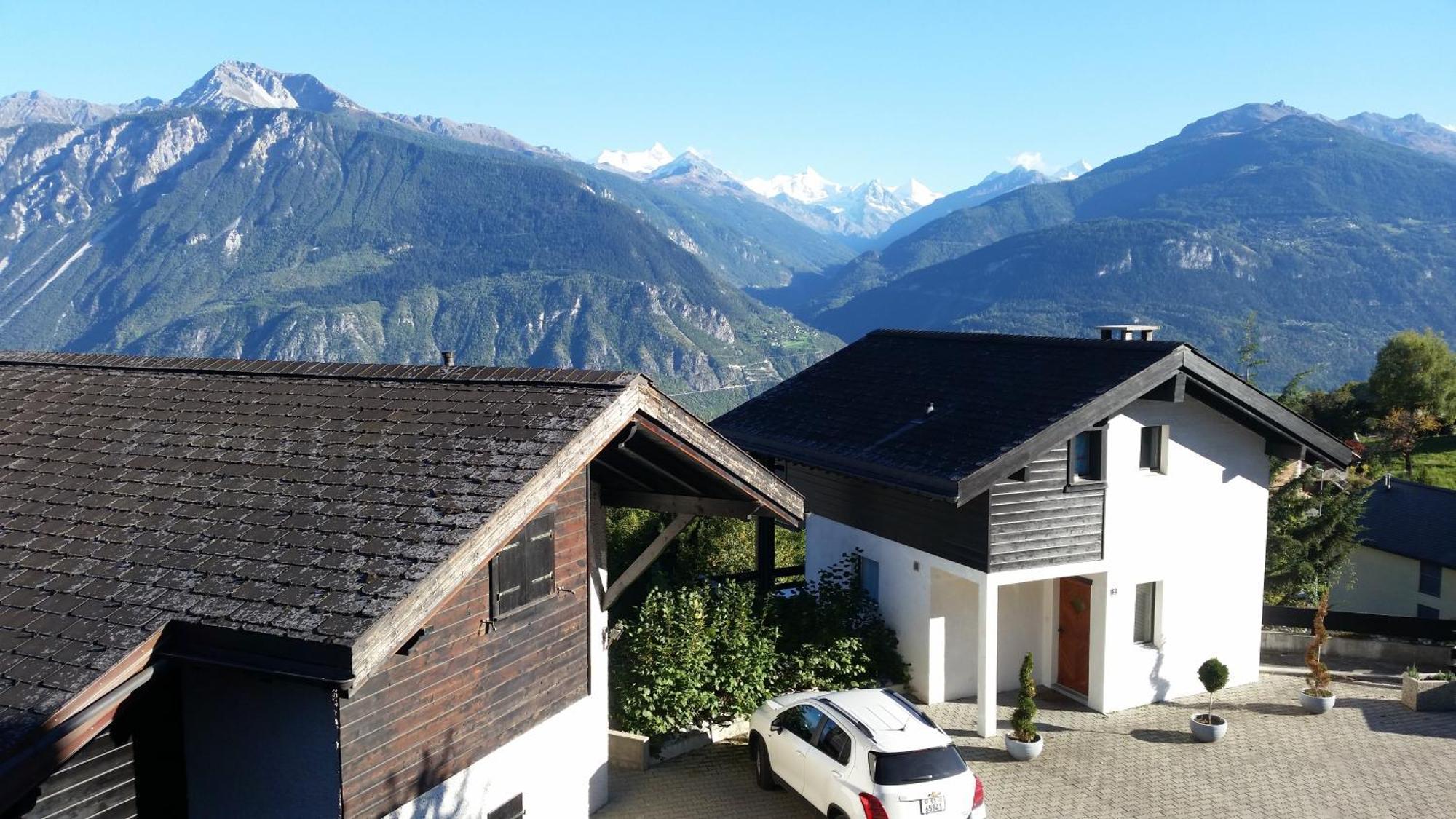 Mollens Chalet Apartman Crans-Montana Kültér fotó