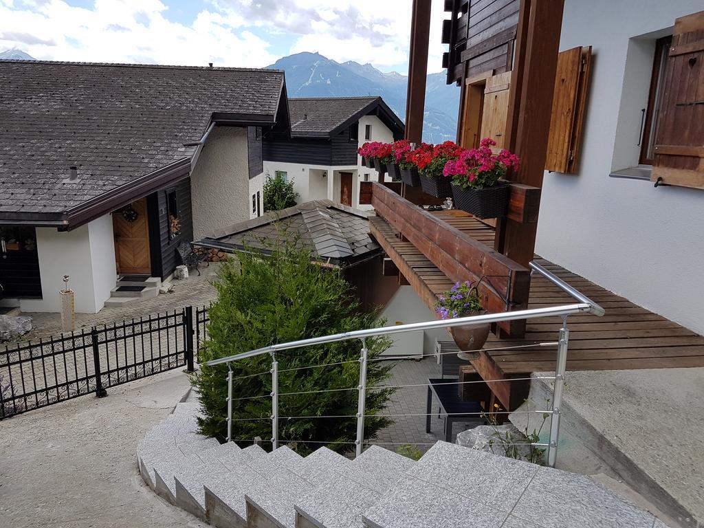 Mollens Chalet Apartman Crans-Montana Kültér fotó